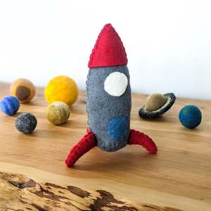 Pashom: Felt Rocket Toy
