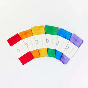 Sarah's Silks | Mini Solid Colour Playsilk Set - Primary Colours