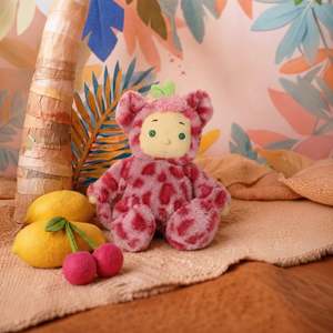 Soft Toys: Olli Ella | Cozy Day Dinkum - Cherry Cheetah