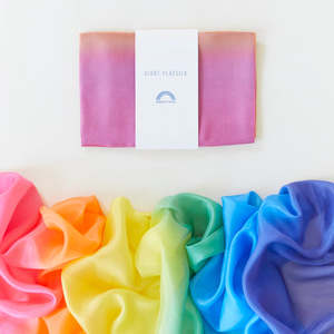 Sarah's Silks | Giant Playsilks - Enchanted Rainbow