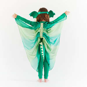 Sarah's Silks | Silk Wings - Forest Green