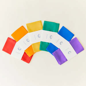 Sarah's Silks | Solid Colour Playsilk Singles - Primary Colours