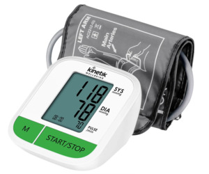 Pandemic Essential Supplies: KINETIK WELLBEING Fully Automatic Blood Pressure Monitor