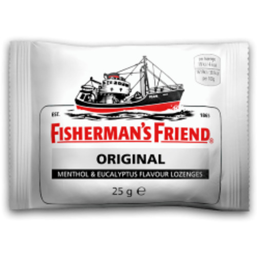 Cough And Cold: FISHERMAN'S FRIEND Mint - Strongmint Flavour Freshmints 25g