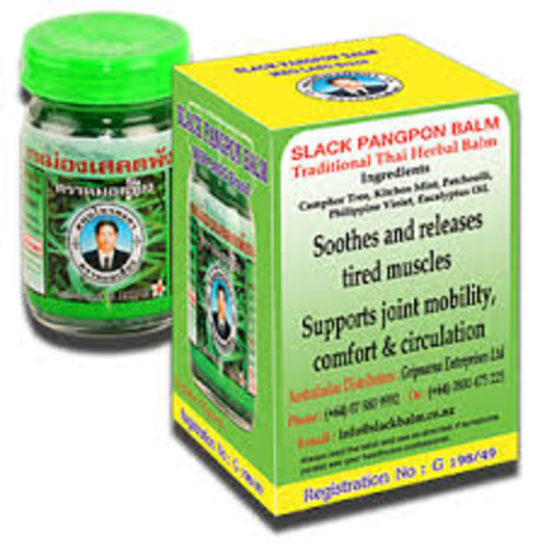 Pain Relief: SLACK BALM - Traditional Thai Herbal Balm