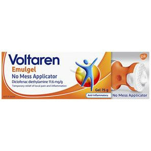 Pain Relief: Voltaren Emulgel No Mess Applicator 75g