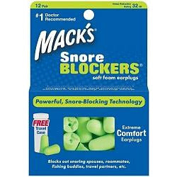 MACKS Snore Blockers 12