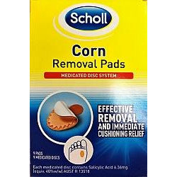 Foot Care: SCHOLL Corn Removal Pads 9pk