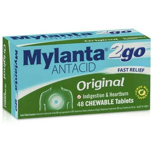 Digestive Care: MYLANTA 2Go Original Tabs 48