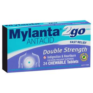 MYLANTA 2Go Double Strength Tabs 48