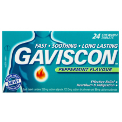 GAVISCON Peppermint 24 tablets