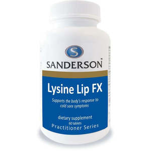 Health Supplements: SANDERSON Lip FX 60 Tablets