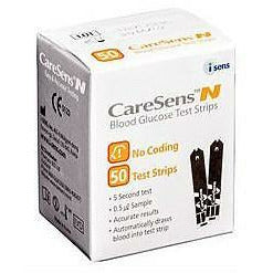 Home Healthcare: CareSens N Blood Glucose Test Strips - 50 pack