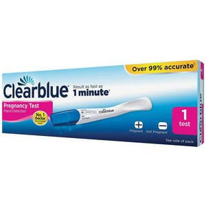 Home Healthcare: CLEARBLUE Rapid Detect Pregnancy 1 Test