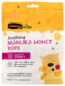 COMVITA Soothing Manuka Honey Pops 15 Pack