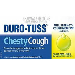 DURO-TUSS Chesty Lozenges Lemon