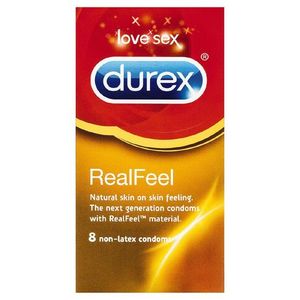 Durex: DUREX Real Feel Condom 8pk