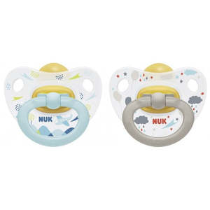 NUK Happy Kids Latex Soother 0-6 months - Assorted colours