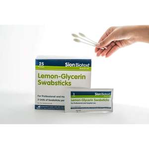 Lemon-Glycerin Swabsticks - Pack of 3