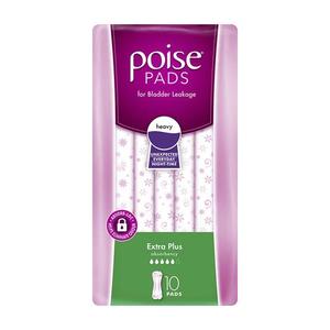 Incontinence: POISE Pads Extra Plus 10