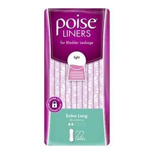 POISE Liners Extra Long 22