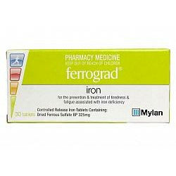 FERROGRAD Iron 30 Tablets