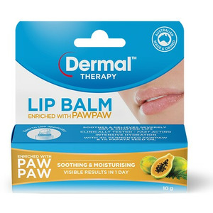 Lip Care: DERMAL Therapy Lip Balm PAWPAW 10g