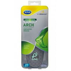 Scholl In Balance Inner Soles: SCHOLL Arch Orthotic Inner Sole - 9-11
