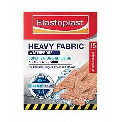 ELASTOPLAST Heavy Fabric Waterproof Asstorted 15 pack