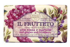 Body Care: NESTI DANTE Il Frutteto Red Grapes and Blueberry 250g Soap