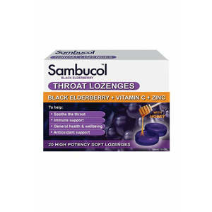 Sambucol Throat Lozenges 20s