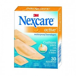 Nexcare: Nexcare Active Waterproof - Assorted 30 pack