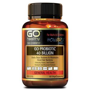 GO Probiotic 40B HOWARU Restore 60