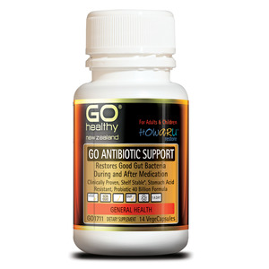 Digestive Health: GO Antibiotic Support Probiotic 40B 14