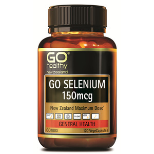 GO Selenium 150mcg 120 Capsules