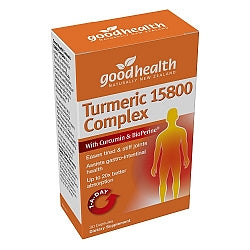 Bone Joint Health: Good Health Turmeric 15800 Complex 30caps