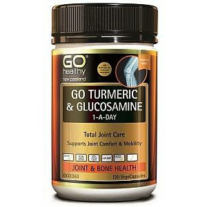 GO Turmeric + Glucosamine 1-A-Day 120 Capsules