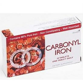 CARBONYL IRON 30 Tablets