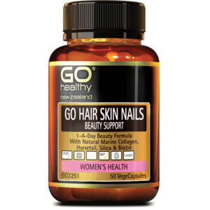 GO Hair Skin and Nails Beauty Support 50 Capsules