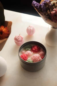 Elora - Rose Tin Candle