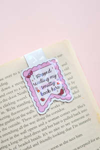 I Stopped Reading Smutty Here Magnetic Bookmark