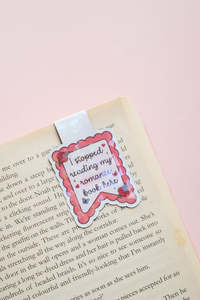 Featured: I Stopped Reading Romance Here Magnetic Bookmark