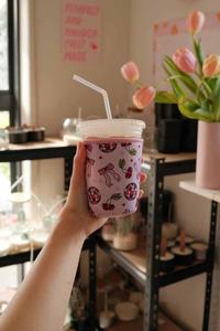 Disco & Bows Coffee Coozie