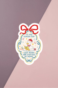 Cozy Reads Sticker