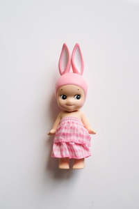 Pink Gingham Dress - Sonny Angel Clothes