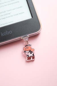 Kindle Kobo Charms: Cowdy Kindle/Kobo Charm