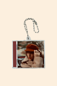 Cd Album Keychains: TS Red - CD Keychain