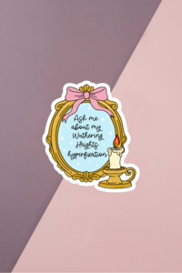 Under 10: Wuth Heights Hyperfixation Sticker