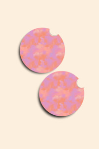 Car Accessories: Eras Opening Shells Coasters - 2 Pack