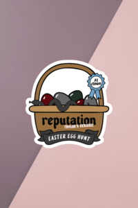 For The Swifties: Taylor Egg Hunt Sticker